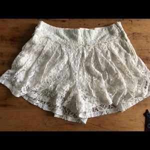 Lace shorts